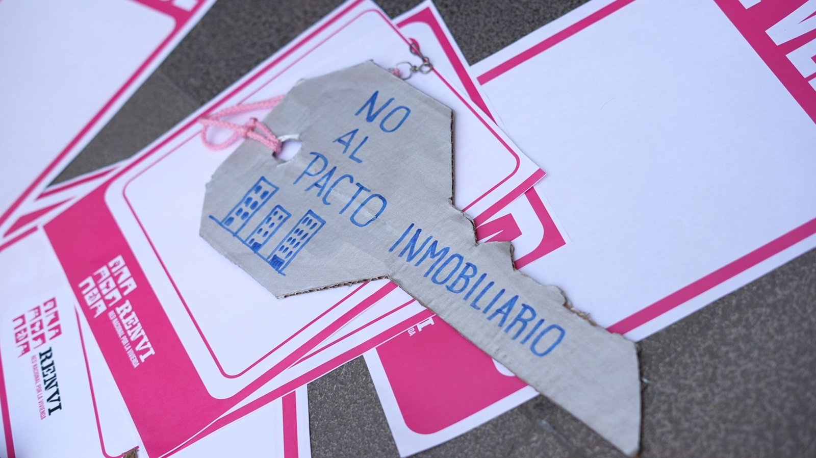 Pega de carteles